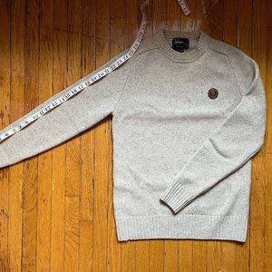 Fred Perry Mens Sweater Lambs Wool Size Small
